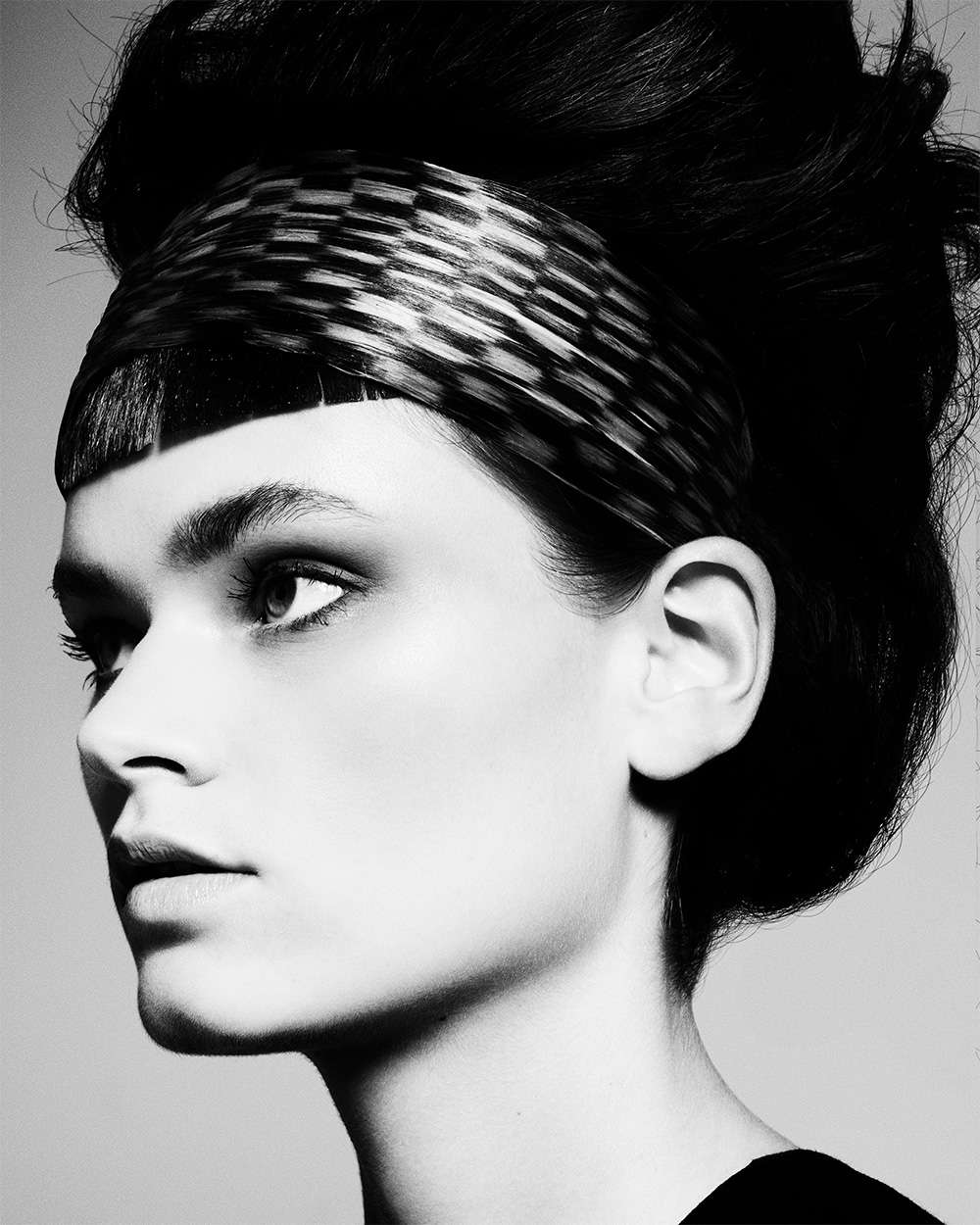 Jude McEwen  - BHA International Collection of the Year 2025 - Woven Checkerboard Pattern Undo