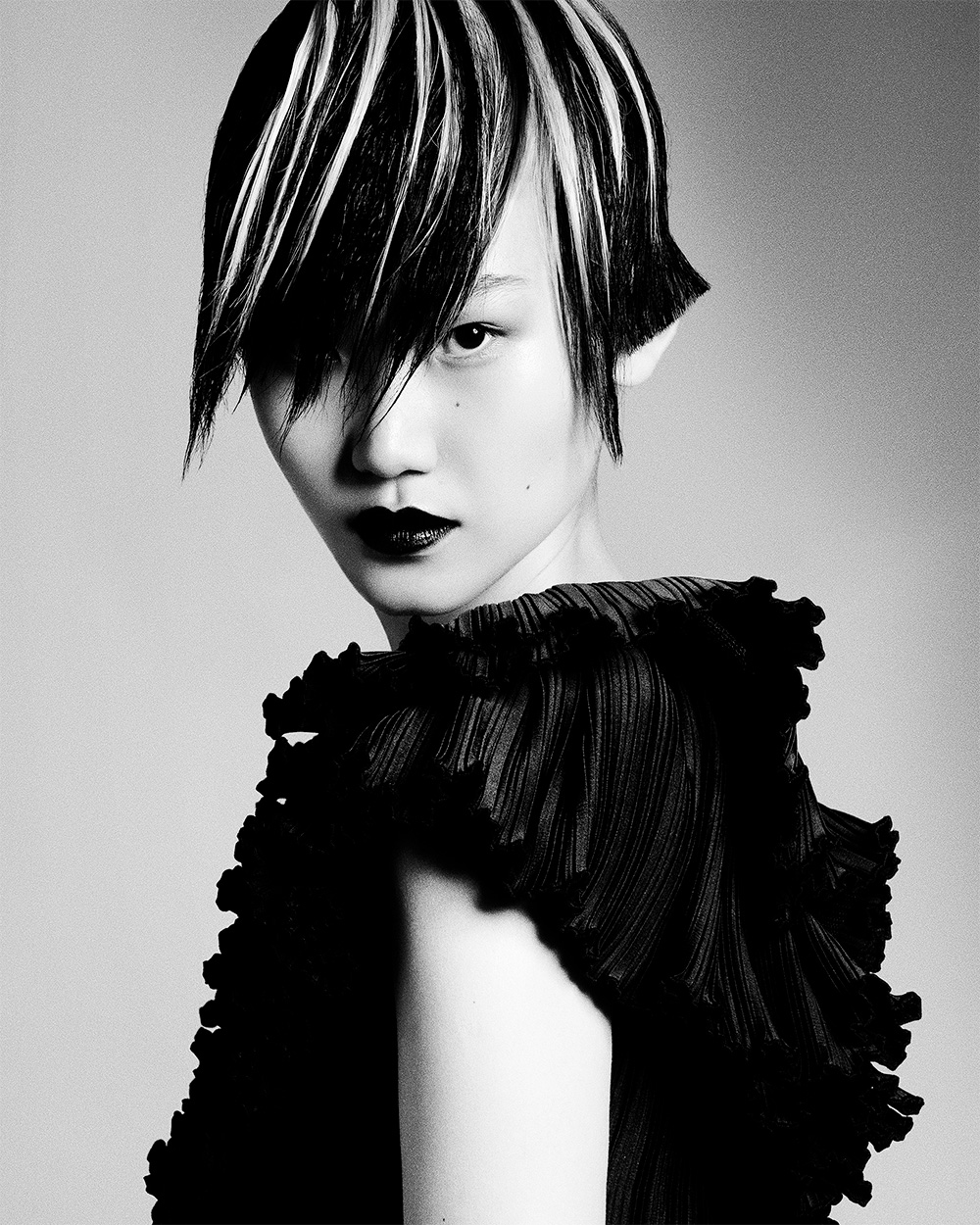 Jude McEwen  - BHA International Collection of the Year 2025 - Choppy, Asymmetrical Style Pixie Cut