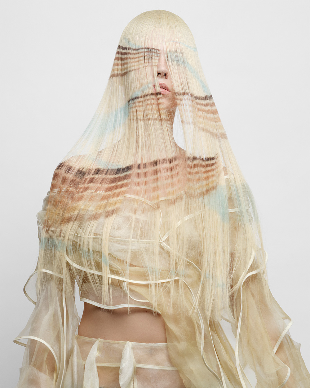 Kasper Thomas - BHA International Collection of the Year 2025 -Long, Straight, Platinum Blonde Streaked Hair