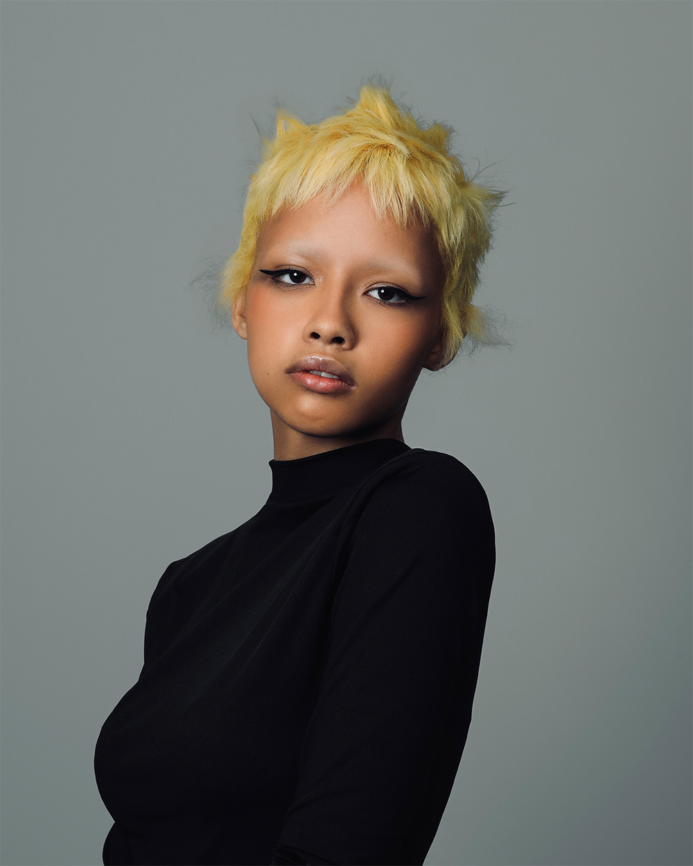 Nathan Richardson - BHA North Eastern Hairdresser of the Year 2025 - Yellow Pixie Cut