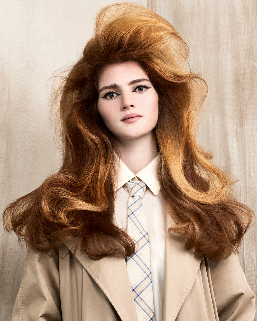 Lucia Siero Hernandez - BHA London Hairdresser of the Year 2025 - Voluminous, Long, Reddish Brown Wavey Hair