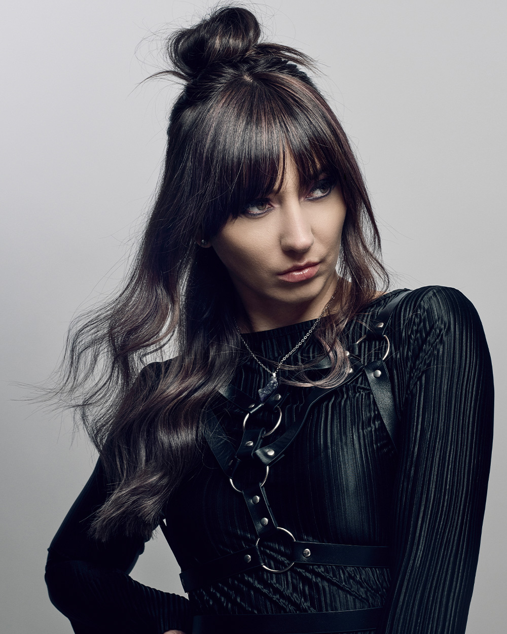 Gee-Kent Ho - BHA North Eastern Hairdresser of the Year 2025 - Long Brunette Hair with Bun