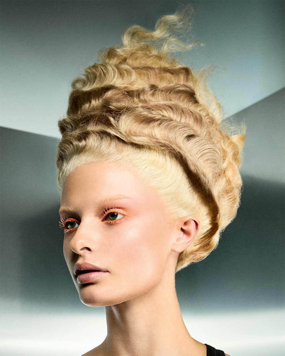 Yui Tateno - BHA London Hairdresser of the Year 2025 - Sculptural Blonde Updo