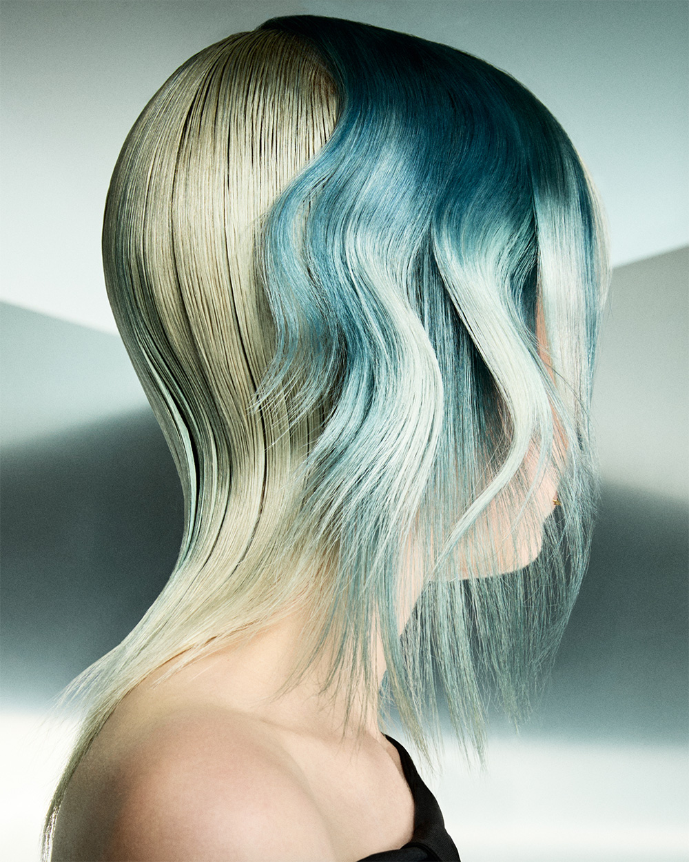 Yui Tateno - BHA London Hairdresser of the Year 2025 - Pale Pastel Bob Like Cut