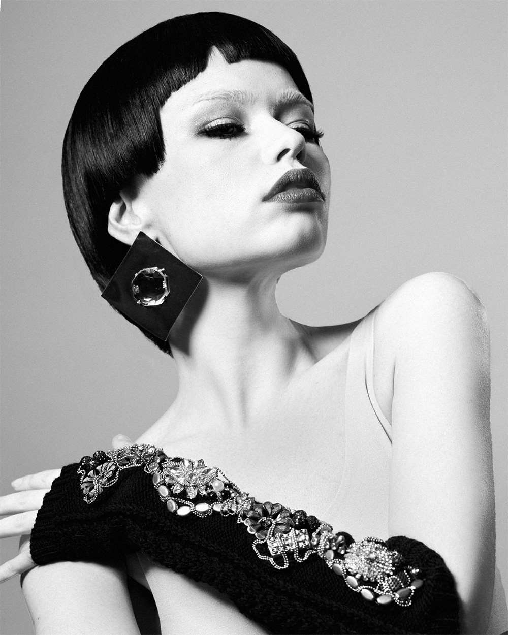 Martine Broggy & Lynsey Campbell - BHA Northern Ireland Hairdresser of the Year 2025 - Black Hime Bob Cut