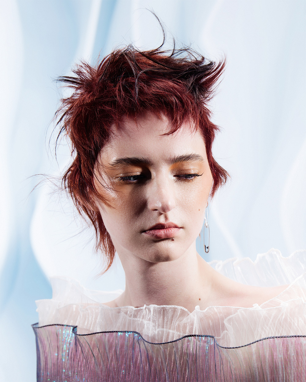 Damien Johnston & Stephen Aiken - BHA Northern Ireland Hairdresser of the Year 2025 - Red Pixie