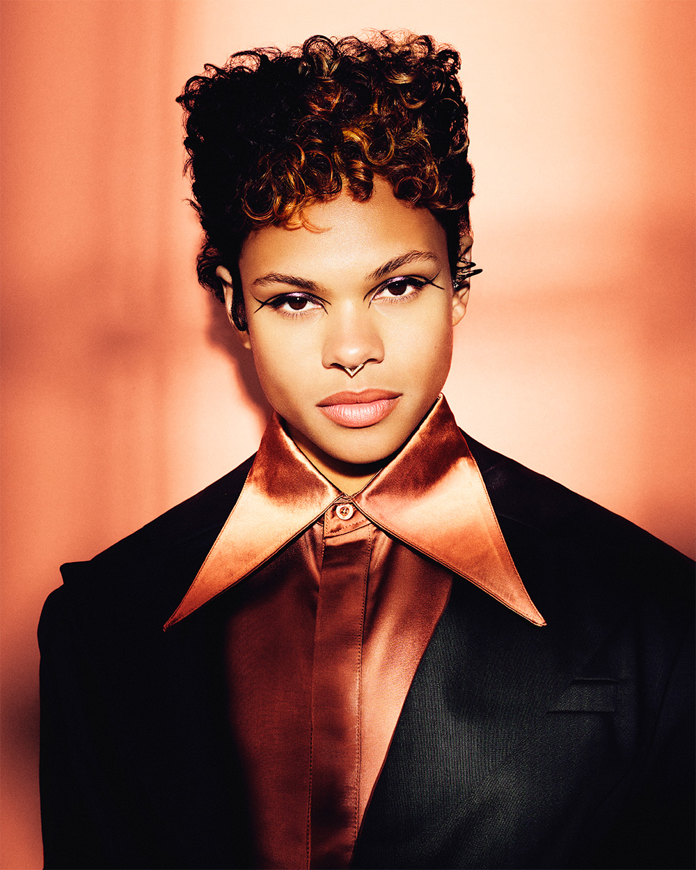 Rebecca Jacques & Aimee Atkins - BHA Midlands Hairdresser of the Year 2025 - Curled Square Shaped Updo 