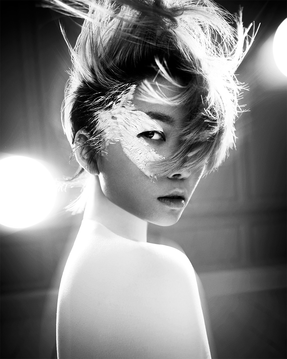 Tracey Ann Smith - BHA Midlands Hairdresser of the Year 2025 - Voluminous, Spiky, Assymetrical Cut  