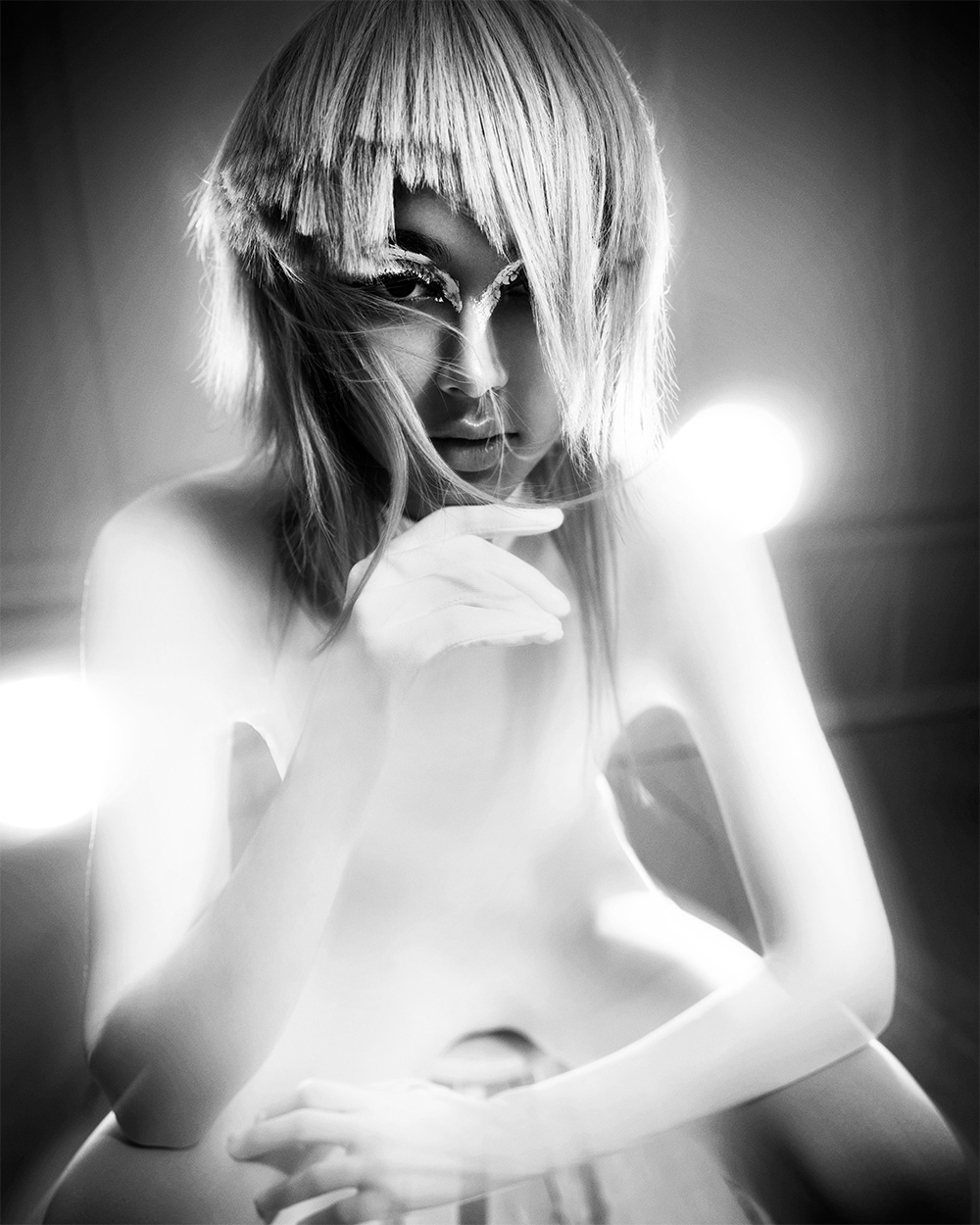 Tracey Ann Smith - BHA Midlands Hairdresser of the Year 2025 - Blonde Assymetrical Bob and Fringe