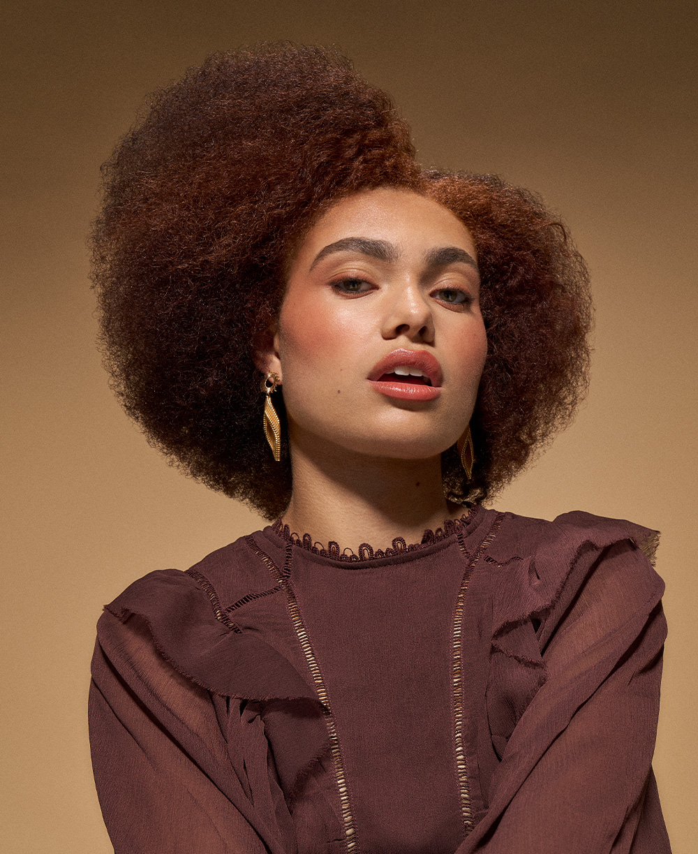 Pamela Cooney - BHA Midlands Hairdresser of the Year 2025 - Voluminous, Tightly Curled Afro 