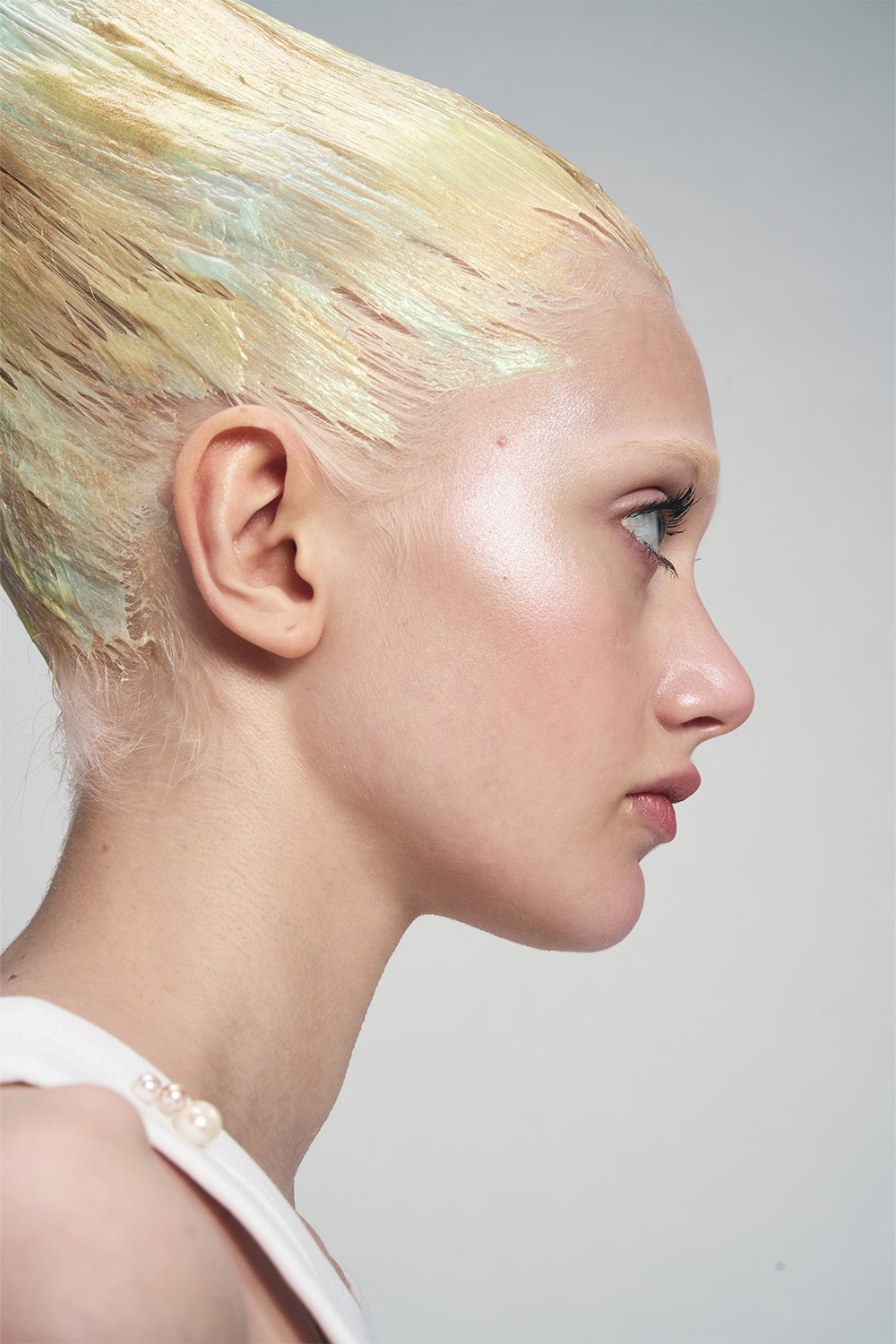 Mai Ha - BHA North Western Hairdresser of the Year 2025 - Blonde, Swept Look with Pastel Undertones