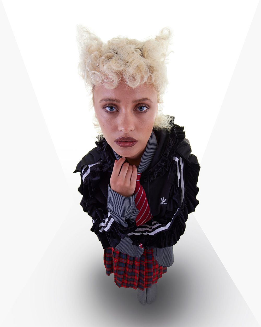 John Claxton - BHA North Western Hairdresser of the Year 2025- Light Blonde Curled Updo 