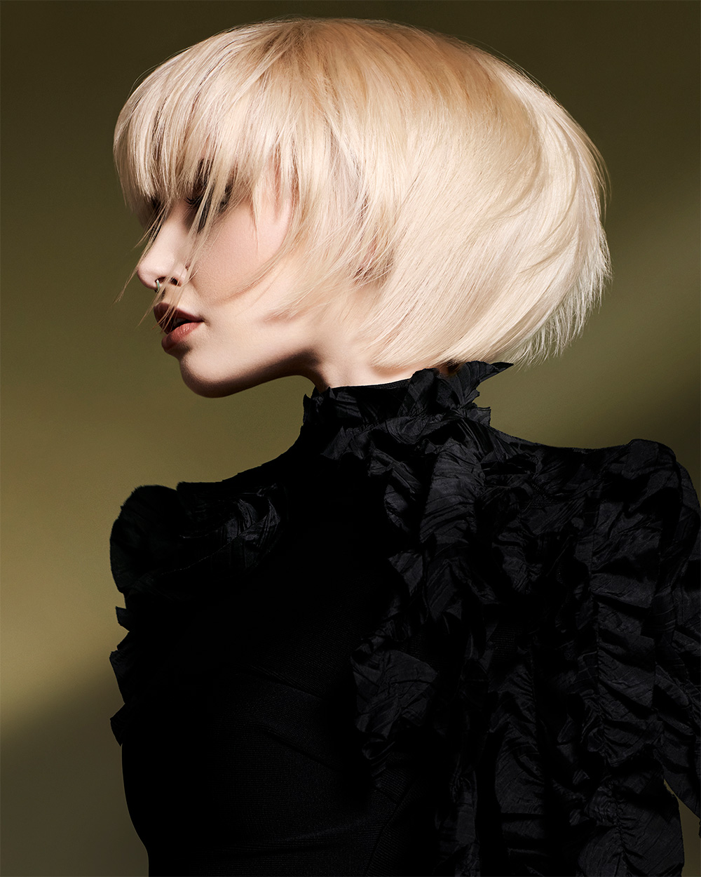 Karen Thomson - BHA Scottish Hairdresser of the Year 2025 - Platinum Voluminous Bob