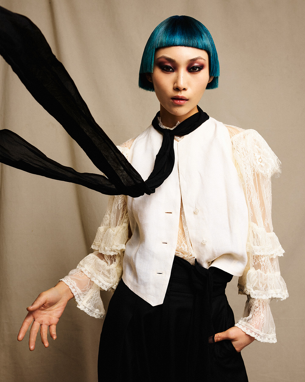 Diana Carson - BHA Scottish Hairdresser of the Year 2025 - Blue Micro Bob Hime Cut 