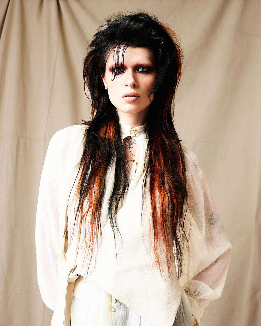 Diana Carson - BHA Scottish Hairdresser of the Year 2025 - Black and Copper Long Hair