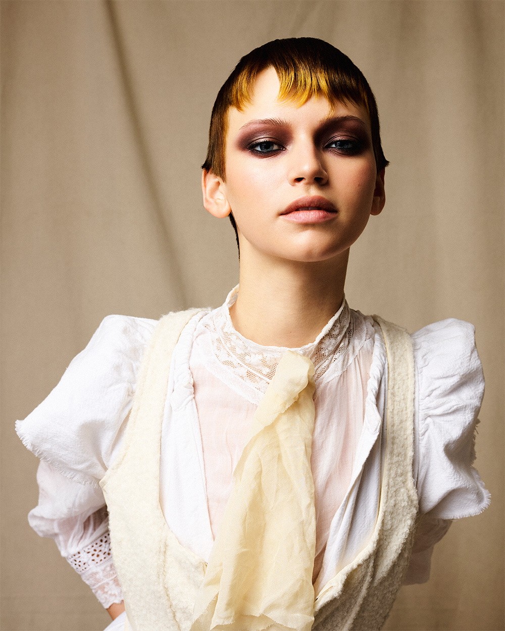 Diana Carson - BHA Scottish Hairdresser of the Year 2025 - Colour Block Pixie