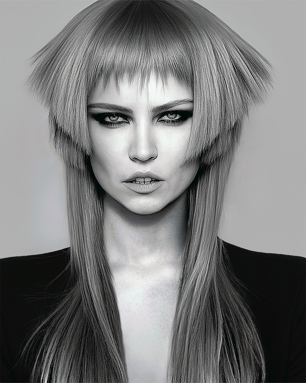 Robert Masciave & Ceri Cushen - BHA Southern Hairdresser of the Year 2025 - Hime Cut