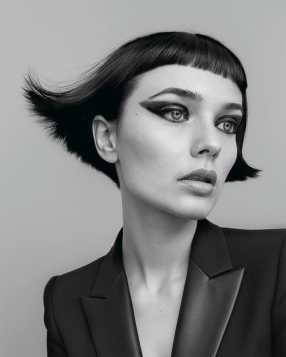 Robert Masciave & Ceri Cushen - BHA Southern Hairdresser of the Year 2025 - Brunette Micro Bob