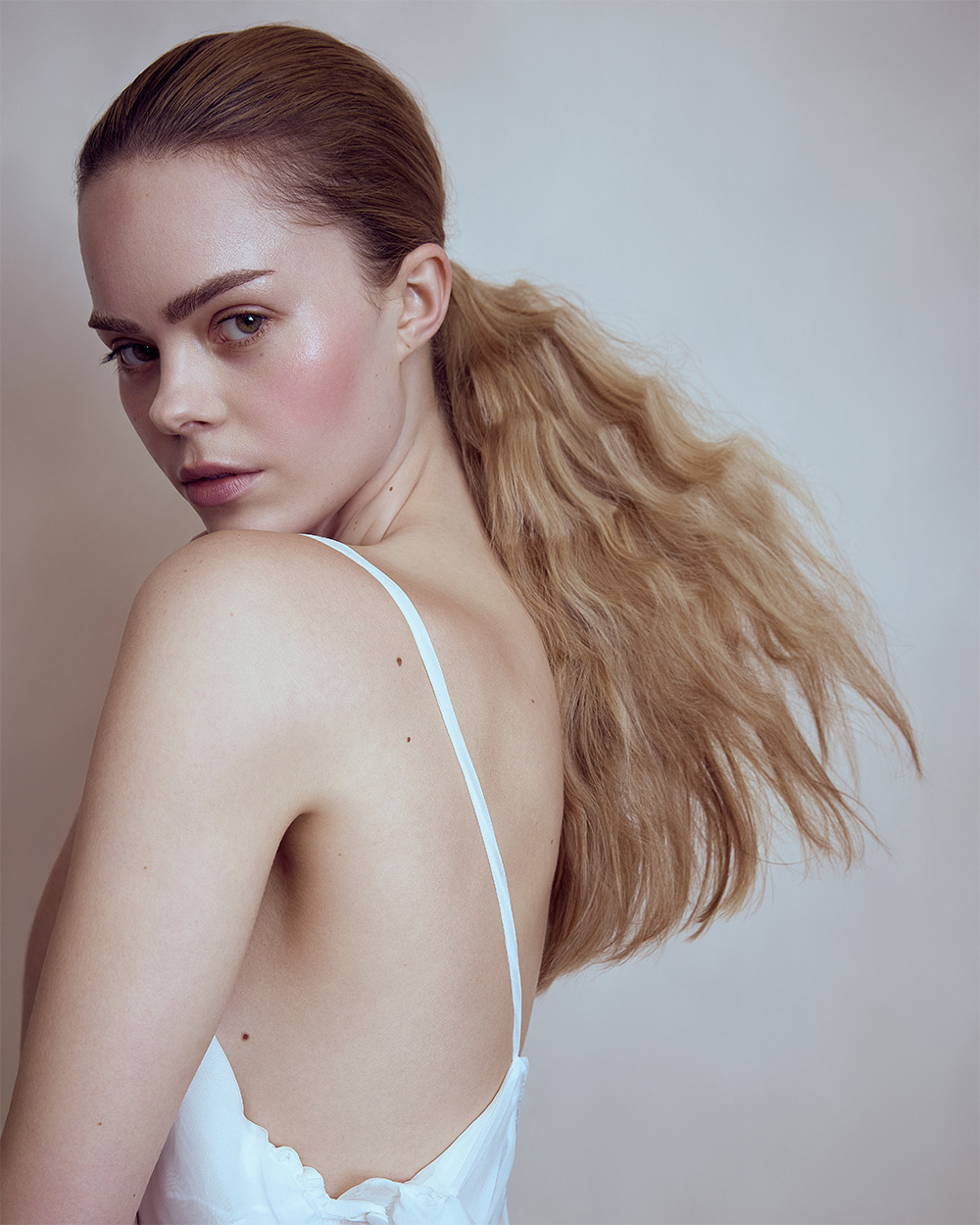 David Cassidy - BHA Southern Hairdresser of the Year 2025 - Blonde Wavy Low Ponytail