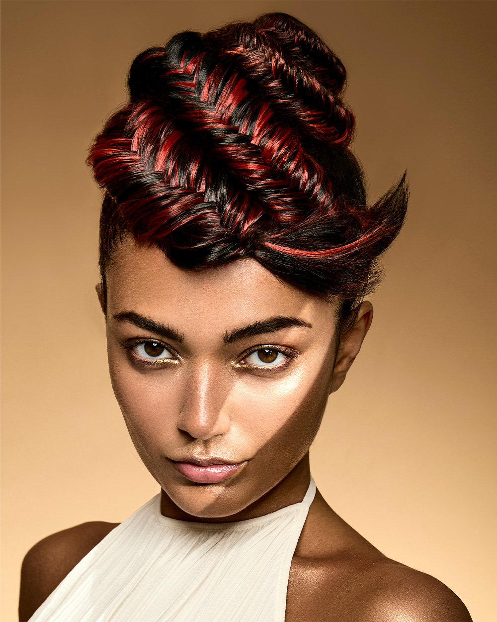 David Baker & Ben Hendry - BHA Southern Hairdresser of the Year 2025 - Braided Updo