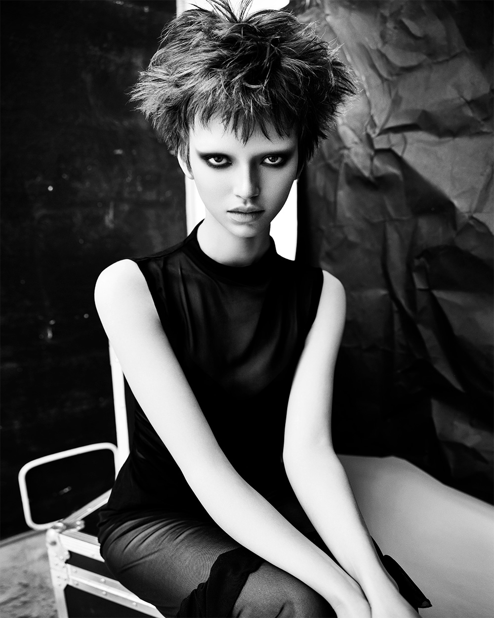 Nicholas James Tucker - BHA Wales and South West Hairdresser of the Year 2025 - Short, Choppy, Highlighted Look