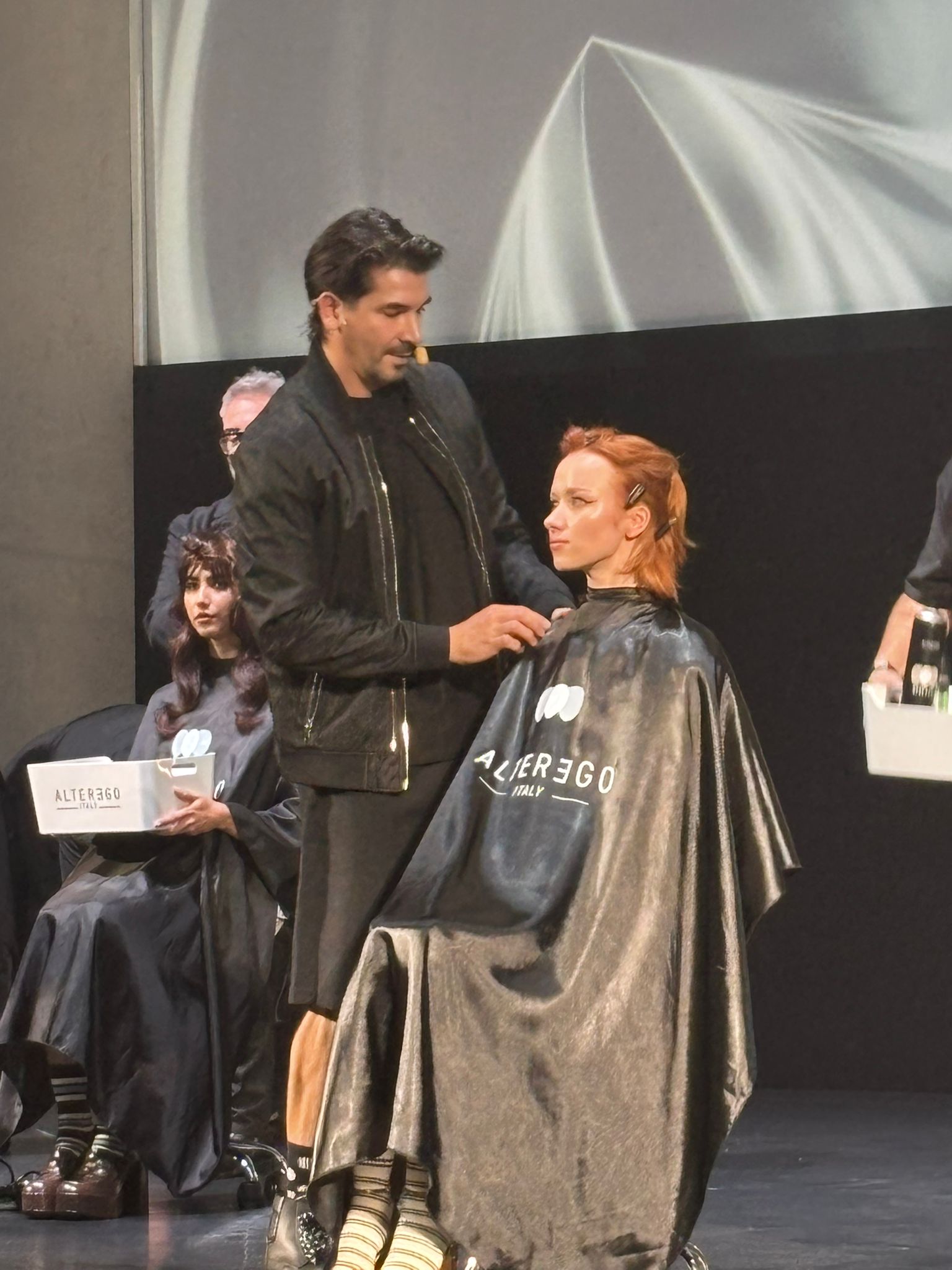 Irish Hairdressers attend Alter Ego Italy’s Visions show in Sorrento