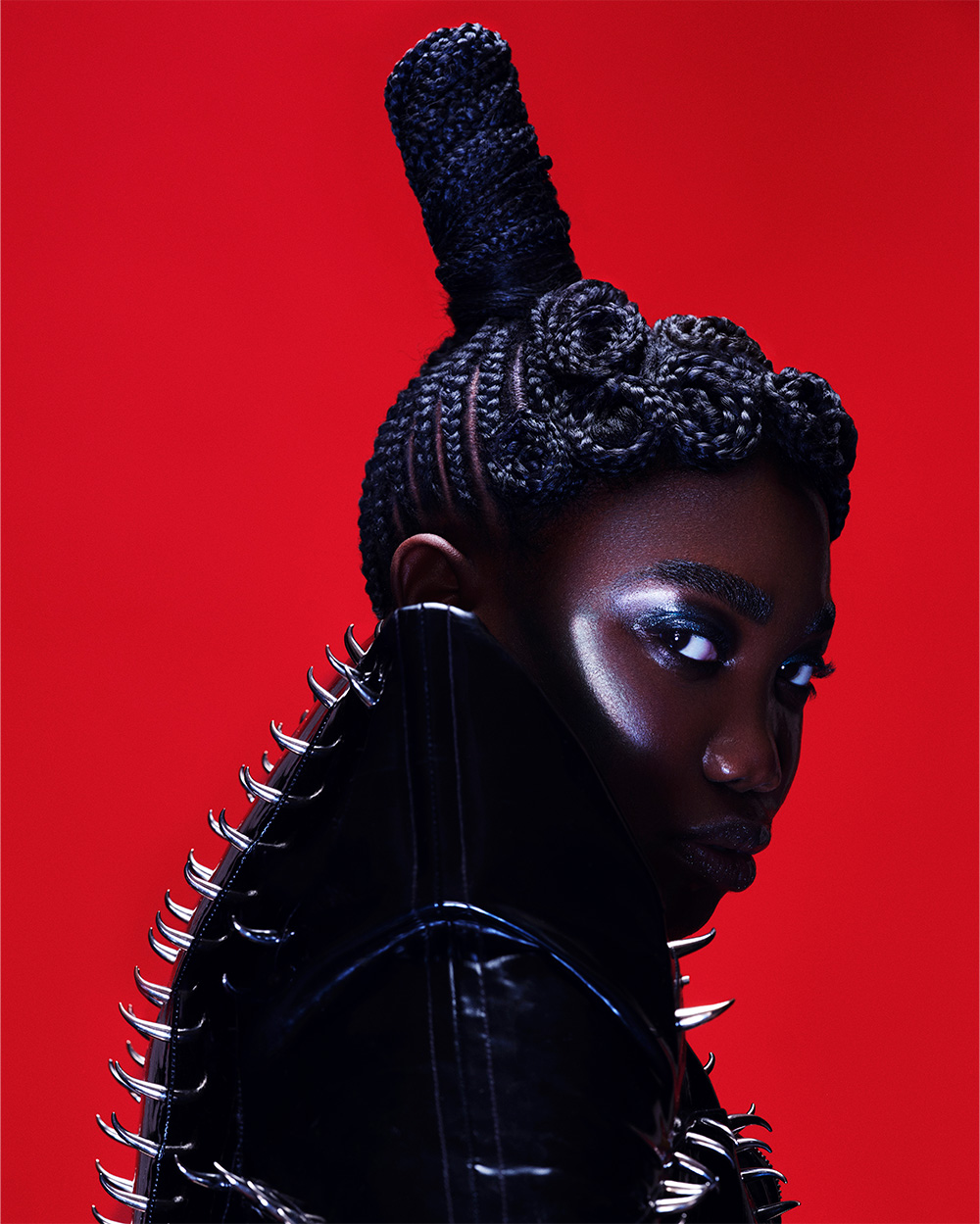 Lisa Farrall - BHA Afro Hairdresser of the Year 2025 - Braided Updo