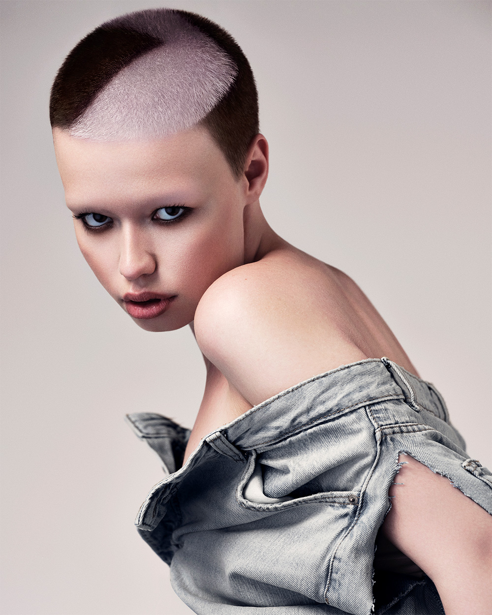 Andrew Smith - BHA Schwarzkopf Professional British Colour Technician of the Year 2025 - Creative Colour Buzzcut