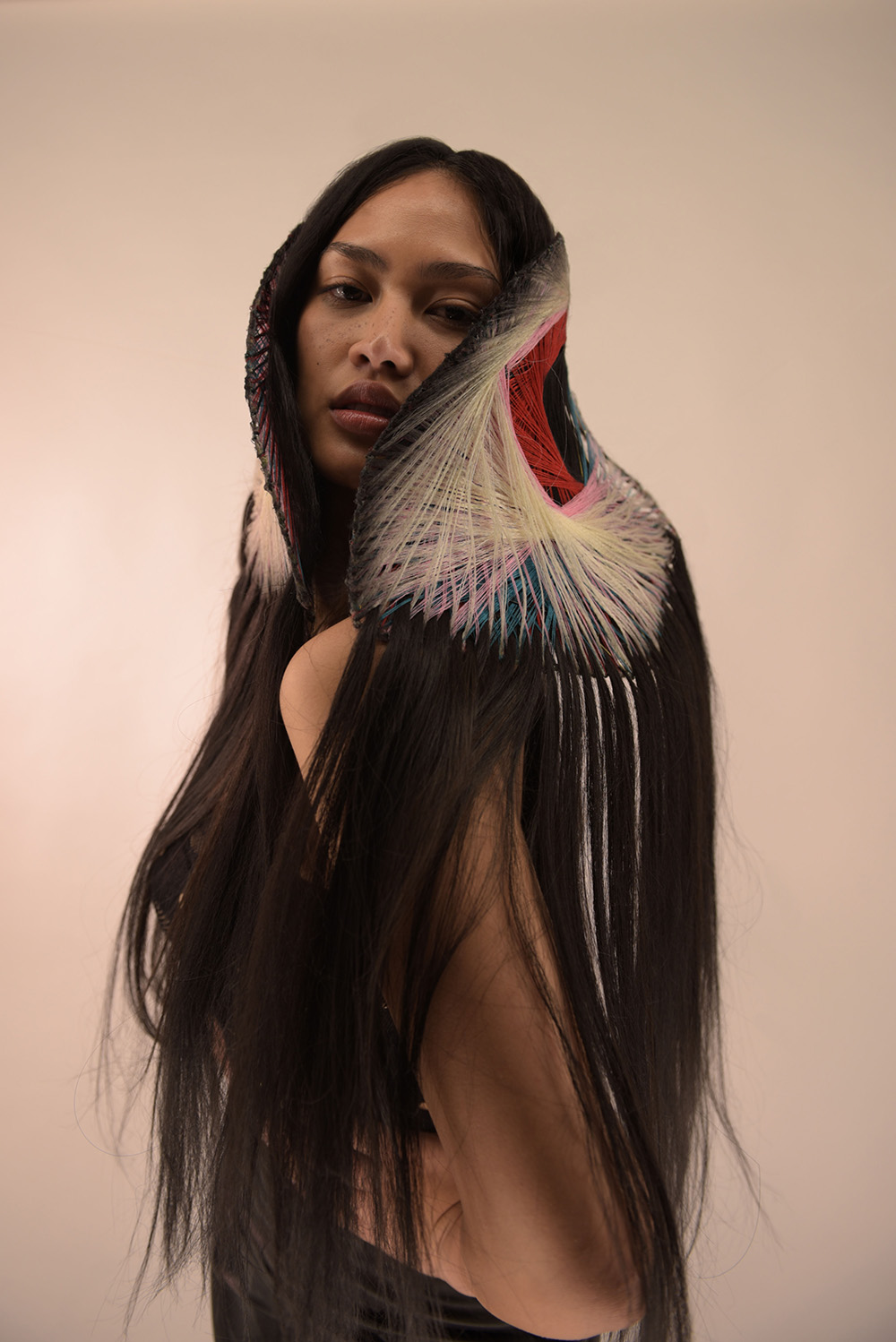 Sylvie Brooks - BHA Avant Garde Hairdresser of the Year 2025 - Avant Garde Multi-Coloured, Weaved Headpiece