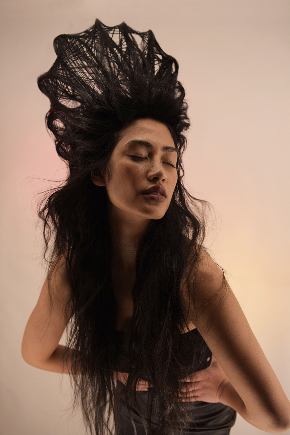 Sylvie Brooks - BHA Avant Garde Hairdresser of the Year 2025 - An Intricate, Sculptural Avant Garde Structure