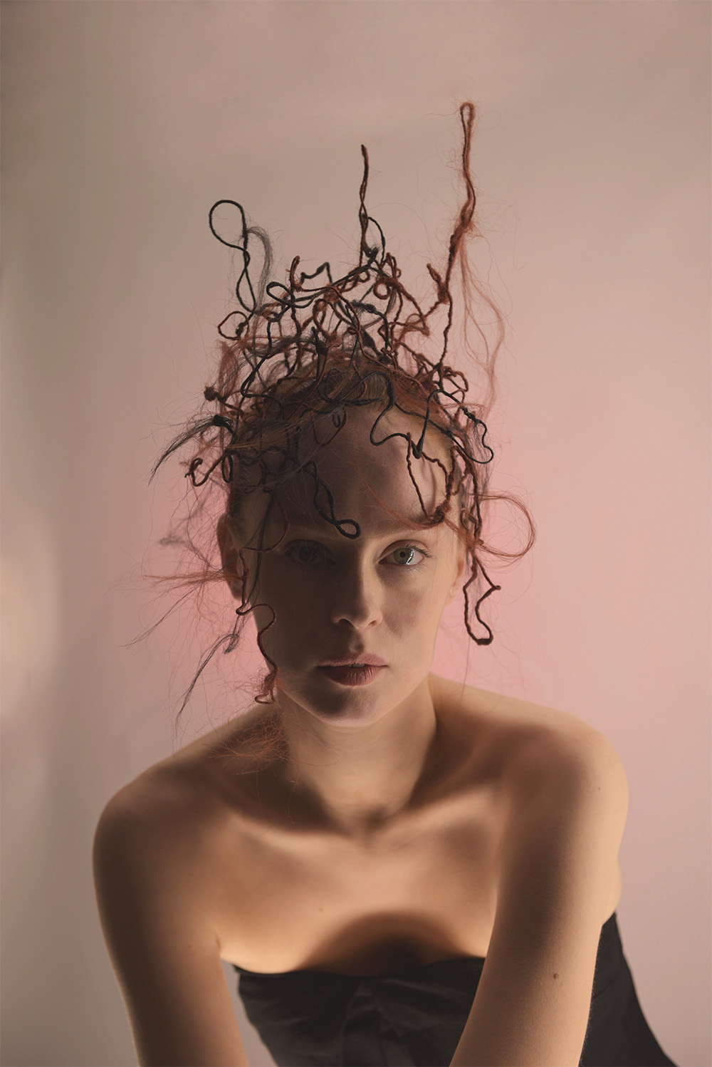 Sylvie Brooks - BHA Avant Garde Hairdresser of the Year 2025 - Crown-Like Abstract Woven Structure