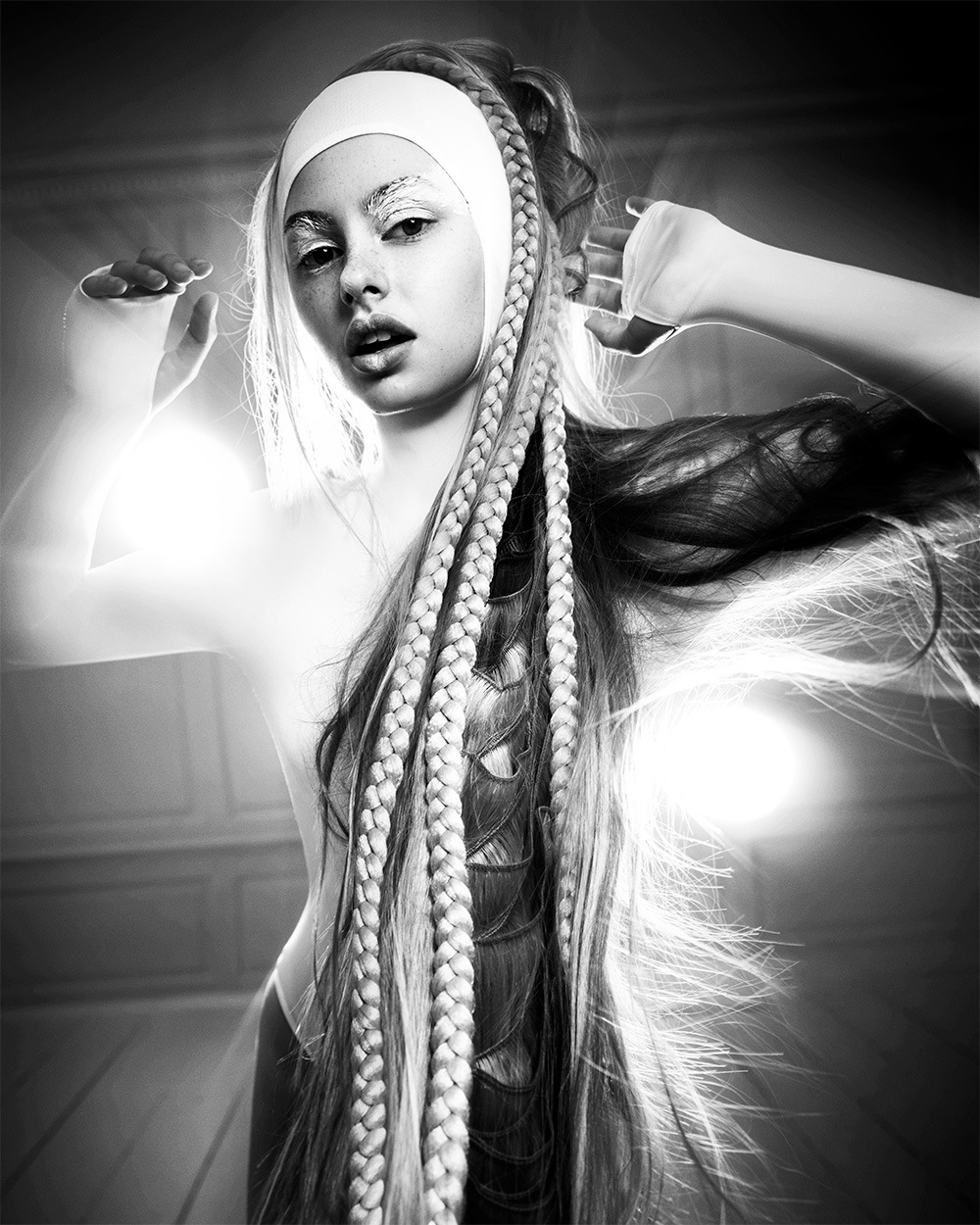 French & Ivi - BHA Artistic Team of the Year 2025 - Plaits with Headband