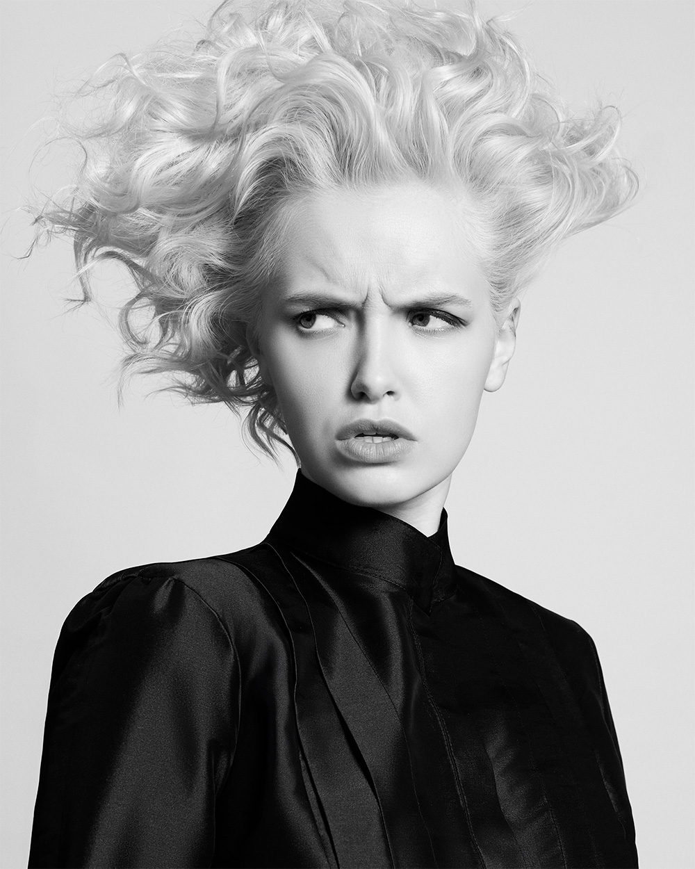 Kevin Kahan Artistic Team - BHA Artistic Team of the Year 2025 - Platinum Blonde Curls