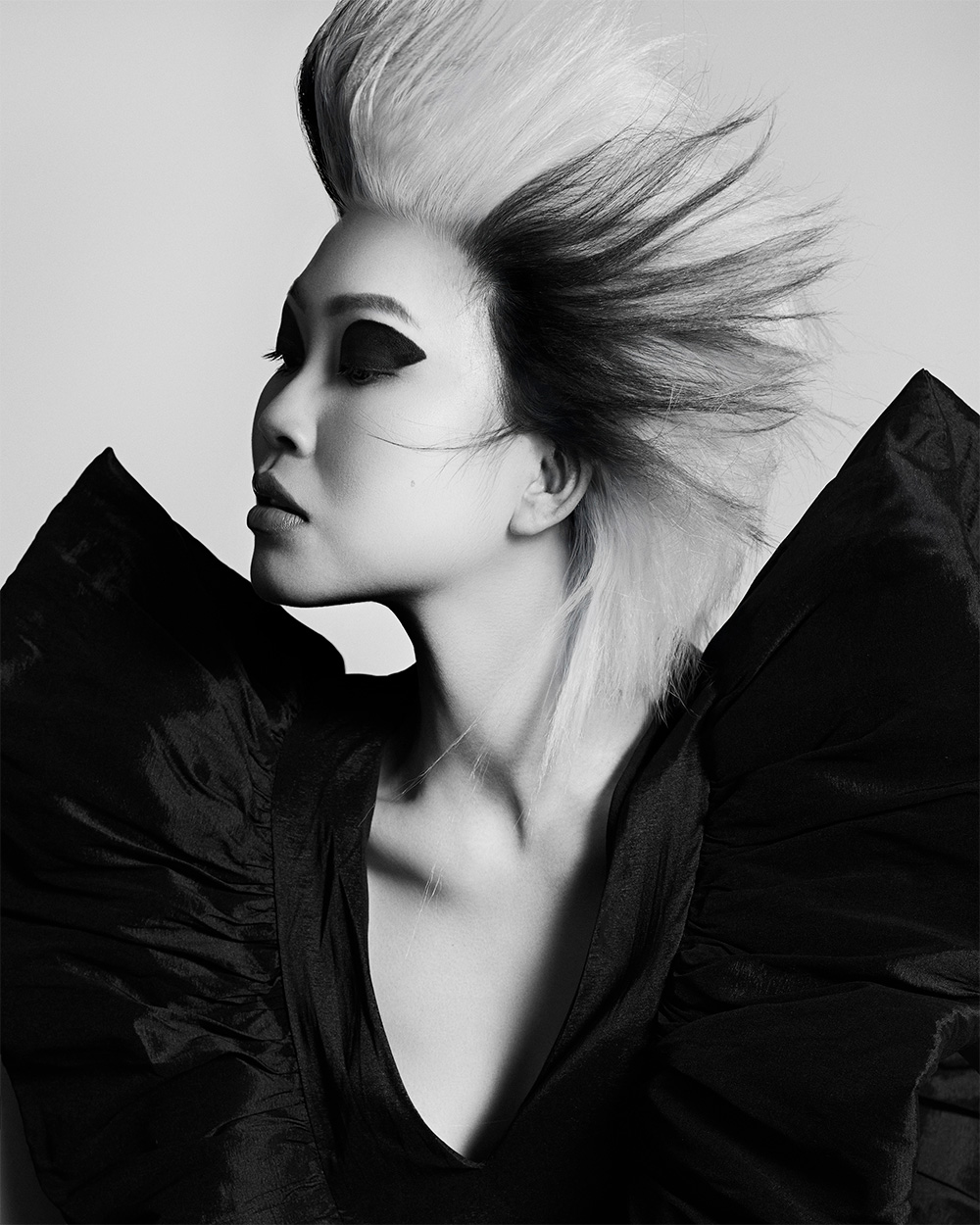 Kevin Kahan Artistic Team - BHA Artistic Team of the Year 2025 - Creative Colour Pompadour Hairstyle
