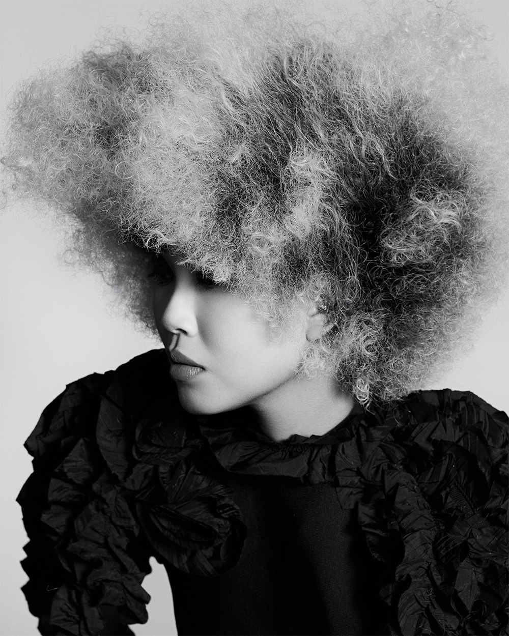 Kevin Kahan Artistic Team - BHA Artistic Team of the Year 2025 - Brushed out Spiral Curls