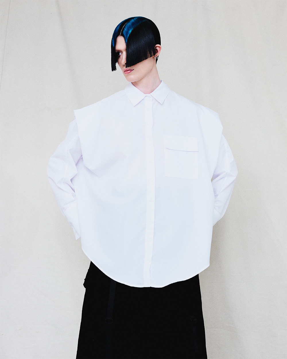 Rainbow Room International - BHA Artistic Team of the Year 2025 - Peacock Blue Black Micro Bob