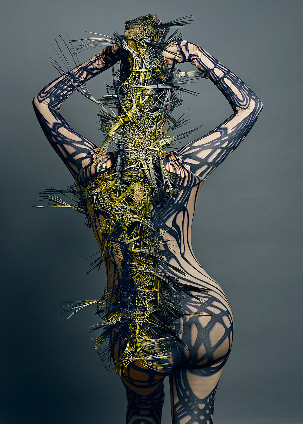 William & Bianca Gray BHA Avant Garde Hairdresser of the Year 2025 - Gold Avant Garde Head Piece