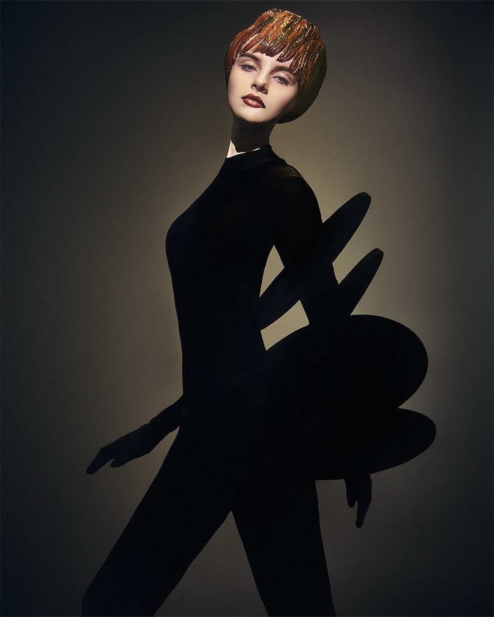 Adrian Paoluccio BHA Avant Garde Hairdresser of the Year 2025 - Slick Avant Garde Bronze Hair