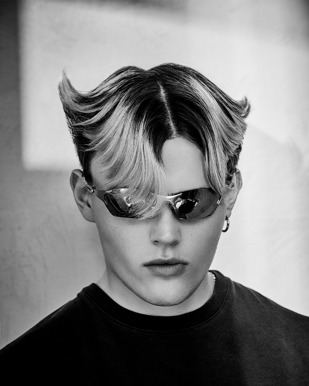 Gianni Cardinale - BHA Men's Hairdresser of the Year 2025 - Centred Parted 90s Hairstyle