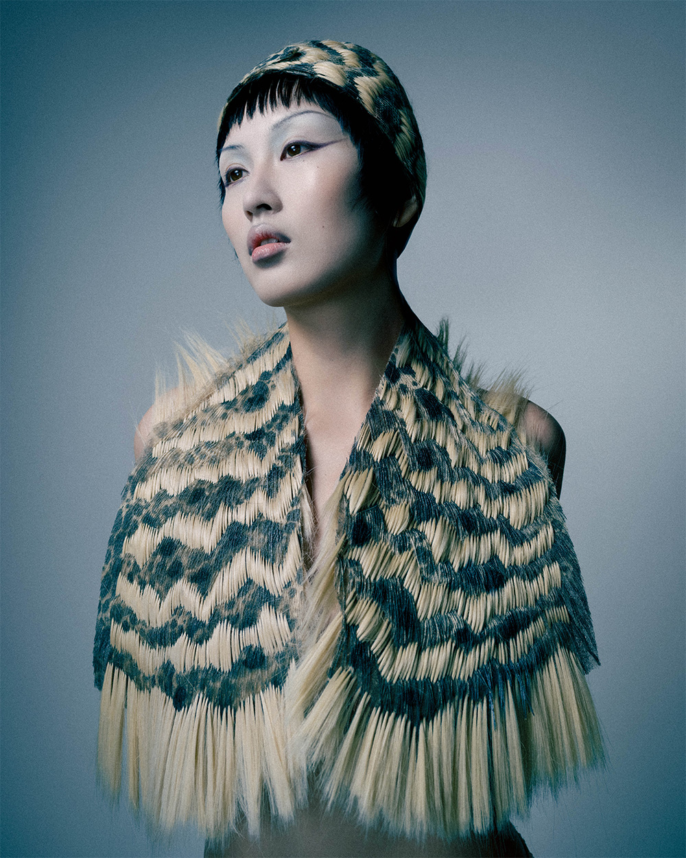 Darja Laett - BHA Avant Garde Hairdresser of the Year 2025 - Blonde and Black Hair Tapestry