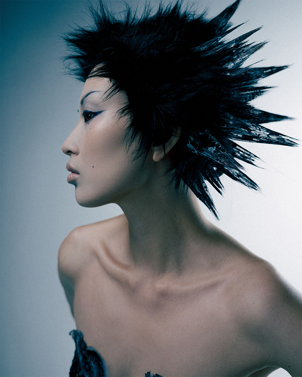Darja Laett - BHA Avant Garde Hairdresser of the Year 2025 - Black Punk Spikes