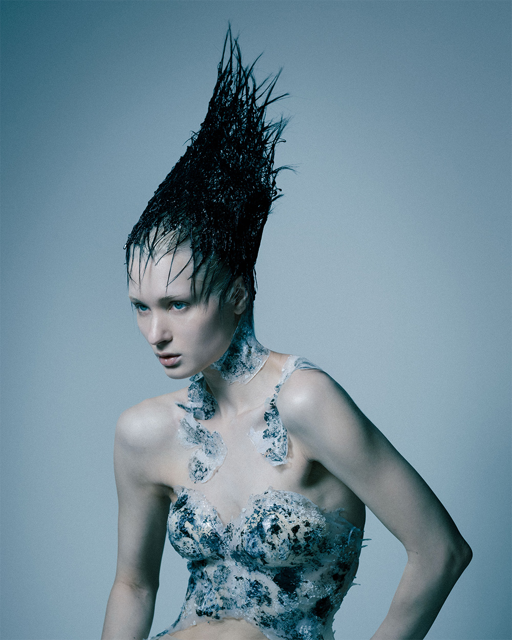 Darja Laett - BHA Avant Garde Hairdresser of the Year 2025 - Black Pointed Crown