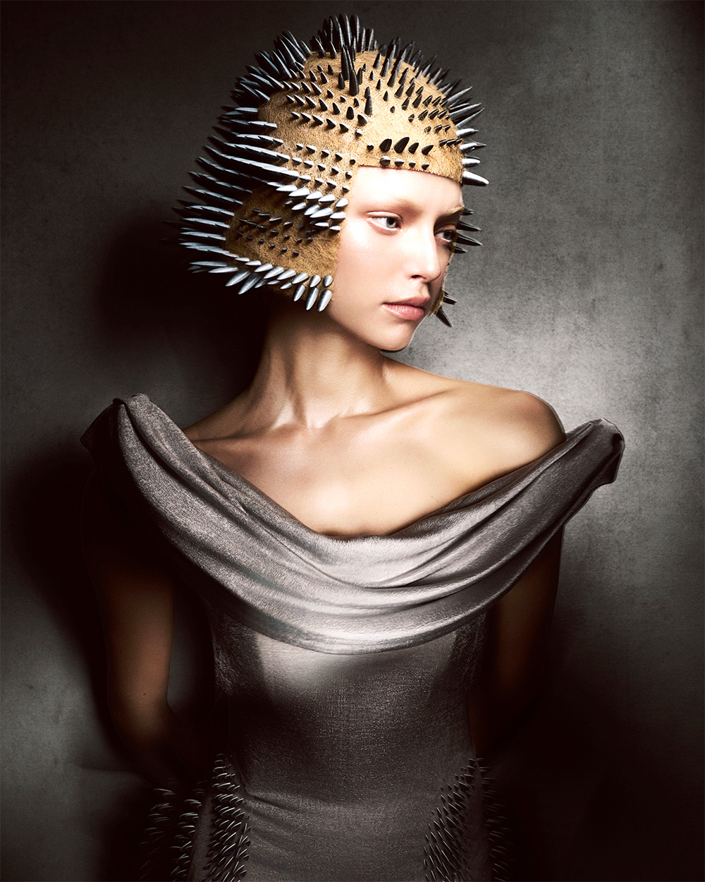 Efi Davies - BHA Avant Garde Hairdresser of the Year 2025 - Spiked Headpiece