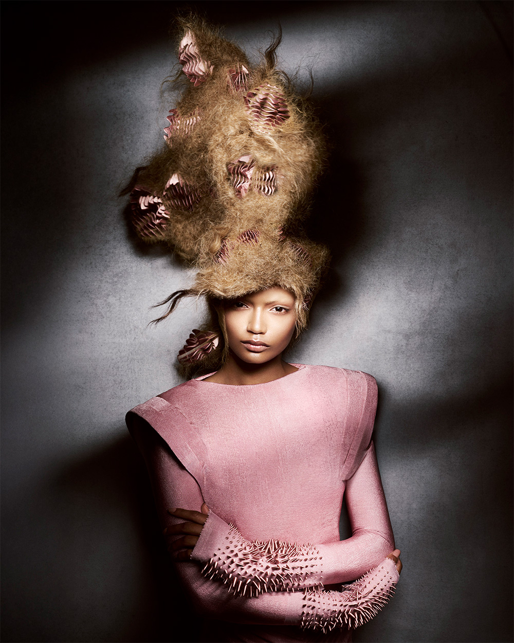 Efi Davies - BHA Avant Garde Hairdresser of the Year 2025 - Brunette Updo