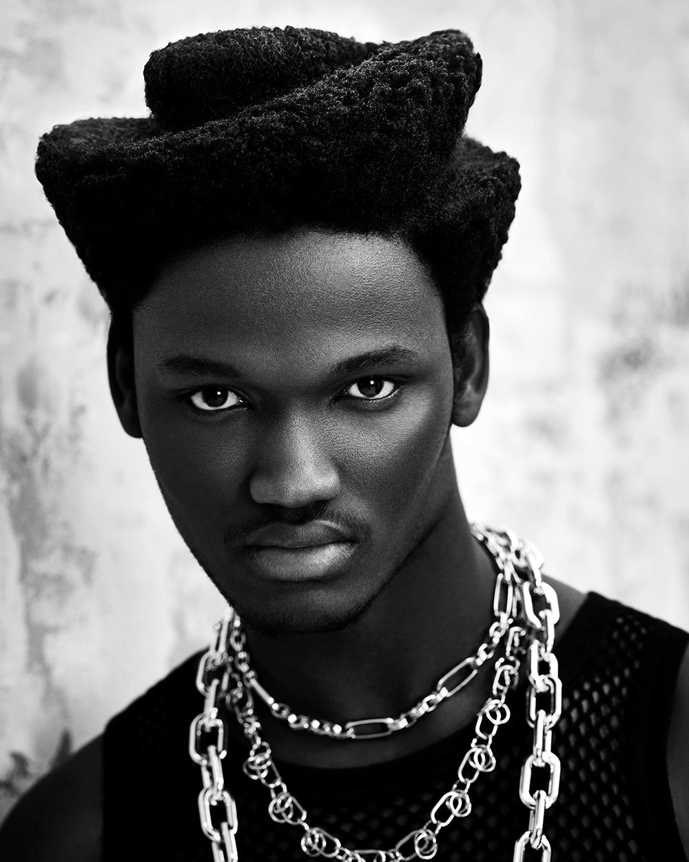 Jonathan Fisher - BHA Men's Hairdresser of the Year 2025 - Sculpted Afro Hairstyle