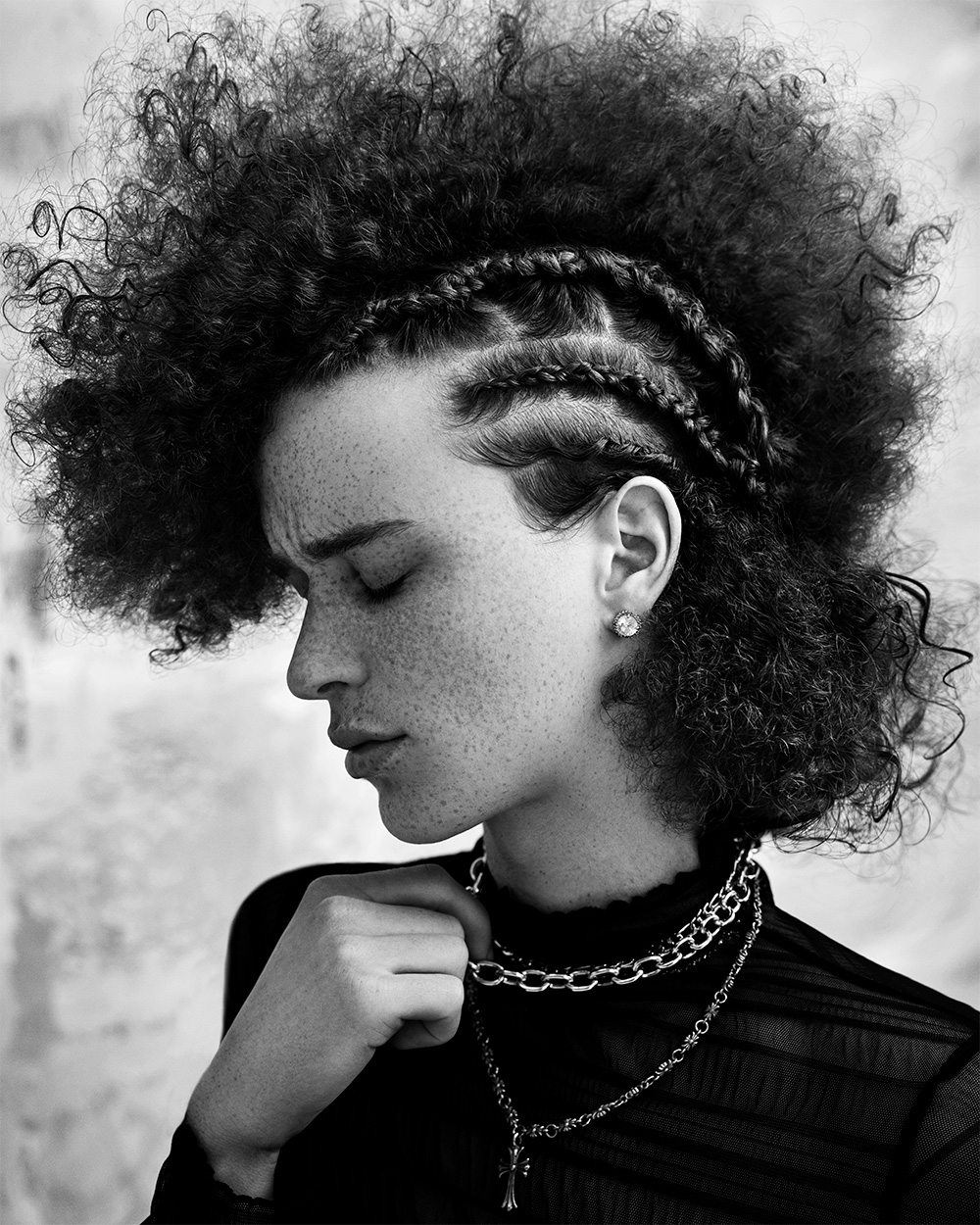 Jonathan Fisher - BHA Men's Hairdresser of the Year 2025 -  Cornrows and Brushed Out Texture