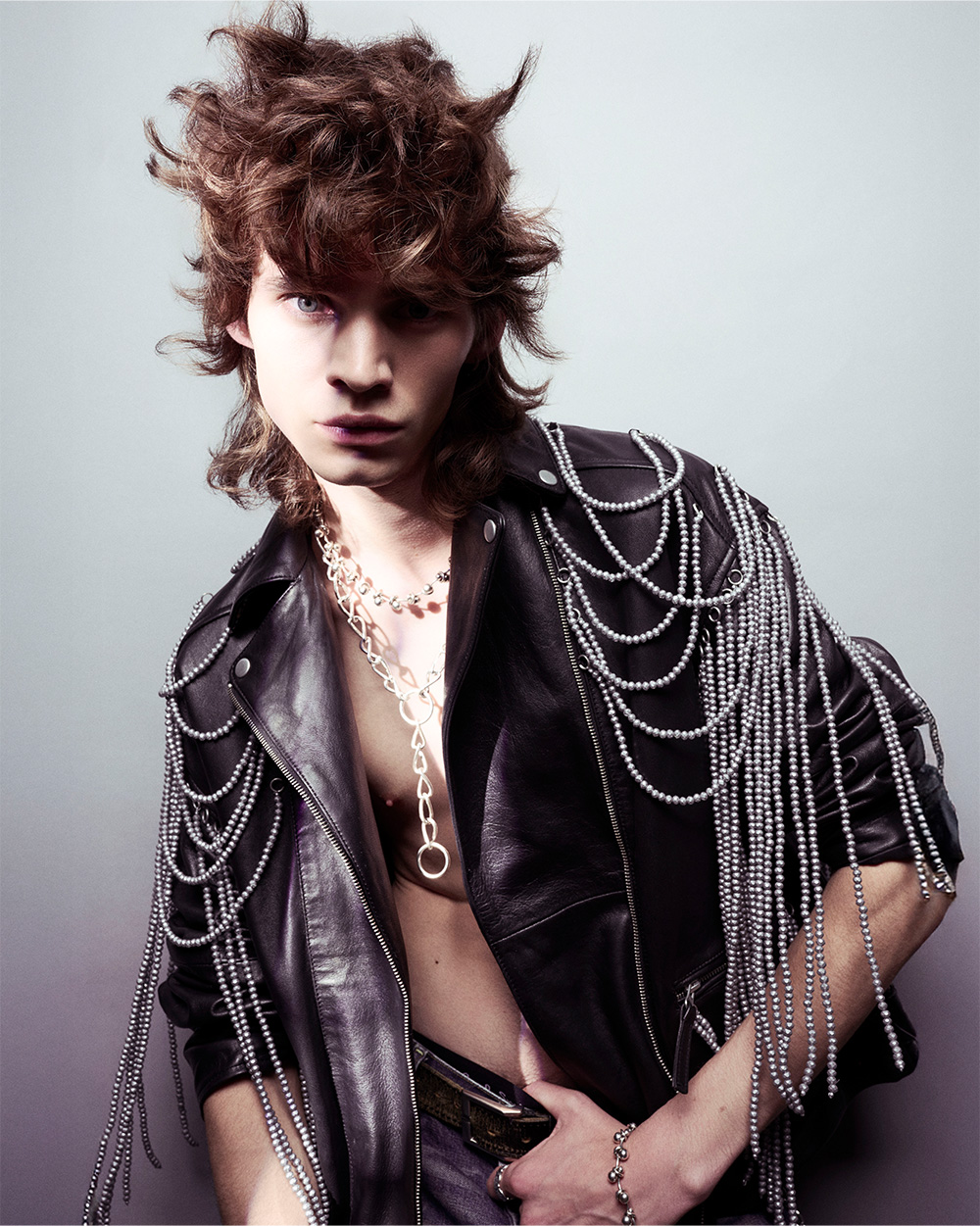 Dexter Dapper Johnson – BHA Men’s Hairdresser of the Year 2025 - Curly Red Mullet