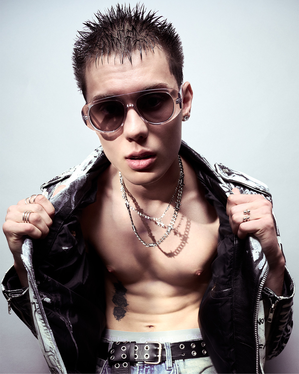 Dexter Dapper Johnson – BHA Men’s Hairdresser of the Year 2025 - Spiky Punk Hairstyle