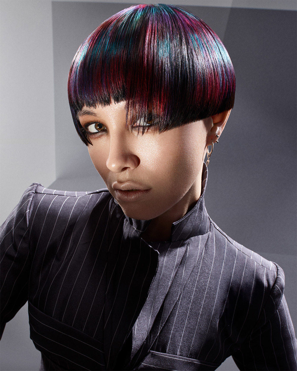 Kirsty Judge & Poonam Mehmi - BHA Schwarzkopf Professional British Colour Technician of the Year 2025 - Creative Colour Micro Bob