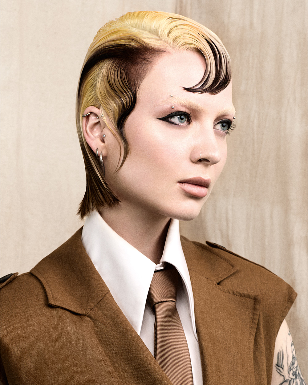 Stuart Matuska - BHA Schwarzkopf Professional British Colour Technician of the Year 2025 - Wet Look Bob